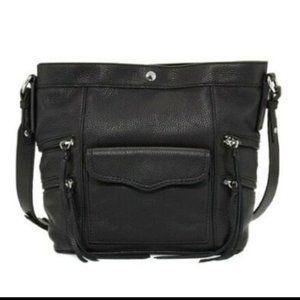 REBECCA MINKOFF Dexter Bucket Bag Black Crossbody